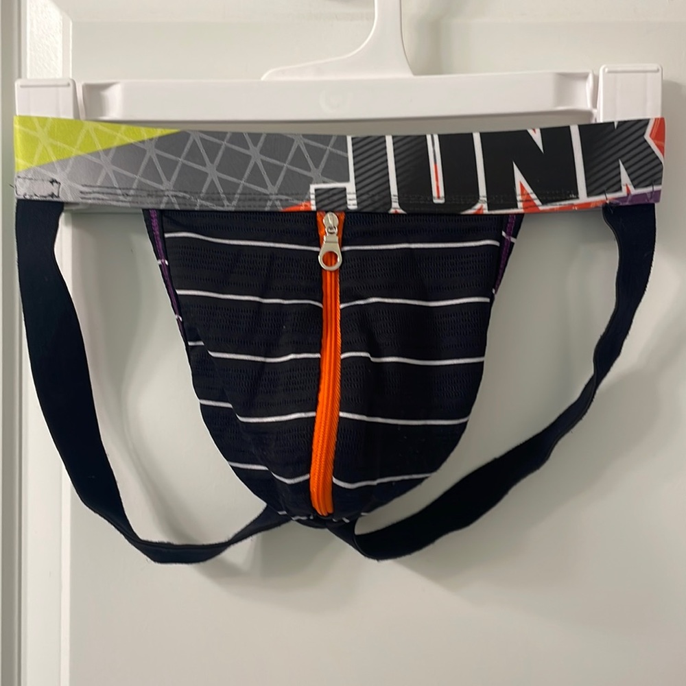 💰4/$25 SALE💰 Men’s Junk Underjeans Zipper Pouch Jockstrap size Small